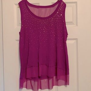 ⭐️3/$15⭐️ Jennifer Lopez Embellished Tank